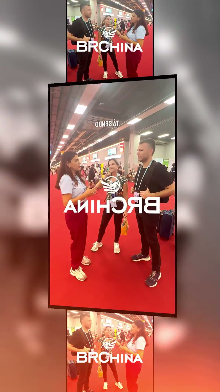 Depoimento de clientes na Canton Fair