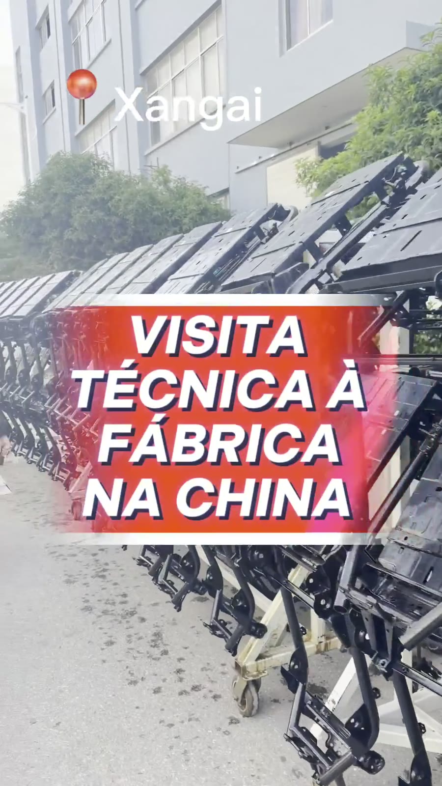 Visita técnica à fábrica na China